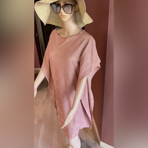 Missoni Asymmetrical Pink/Peach Dress/Tunic. - Picture 7 of 16